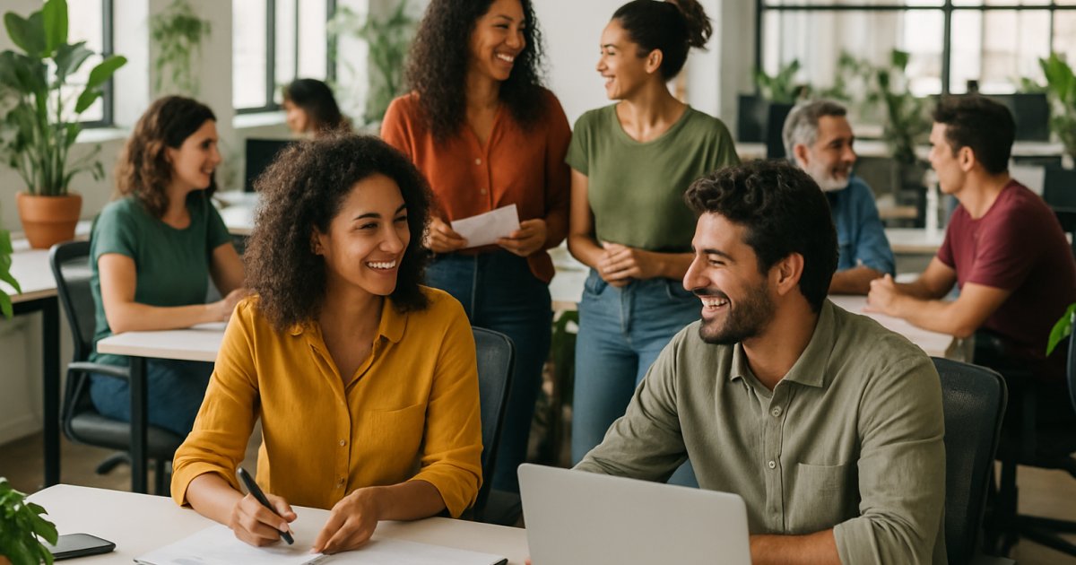 Trabalhador em ambiente seguro e ergonômico